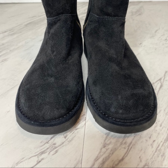 New! UGG Abree Mini Black Winter Boot 5 - Picture 12 of 14